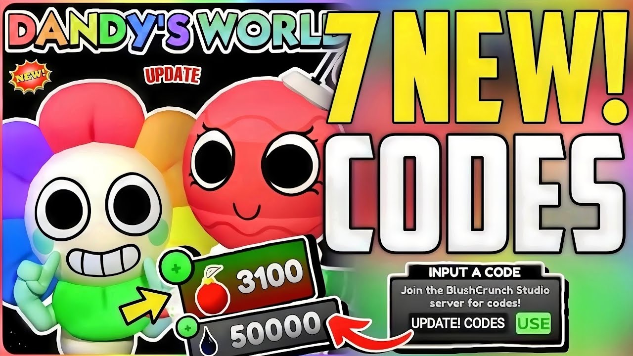 Dandy's World Roblox Codes 2026 🎮