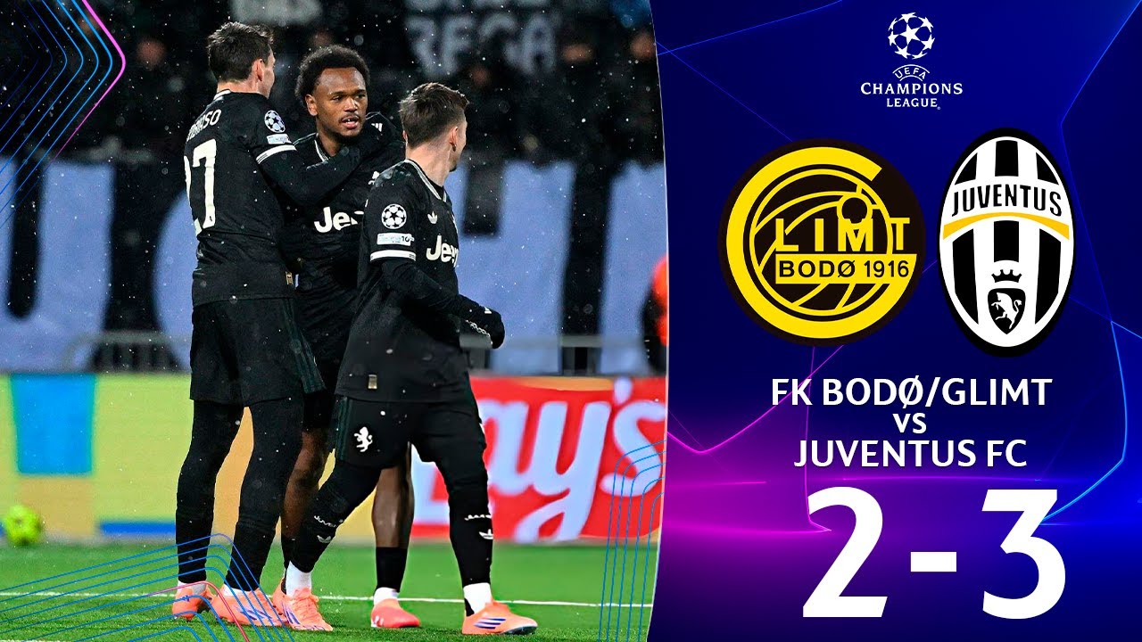 Bodø/Glimt vs Juventus 2-3 Highlights | UCL 2025 ⚽