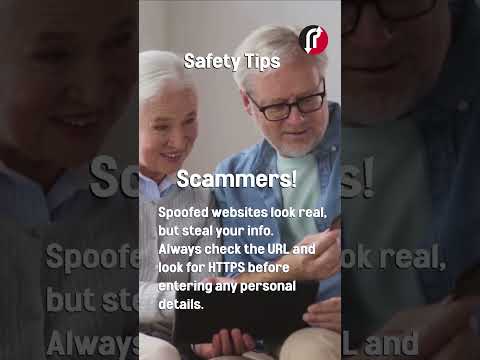 How Fake Websites Trick You. #ScamAlert #FakeWebsiteWarning #StaySafeOnline #ThinkBeforeYouClick