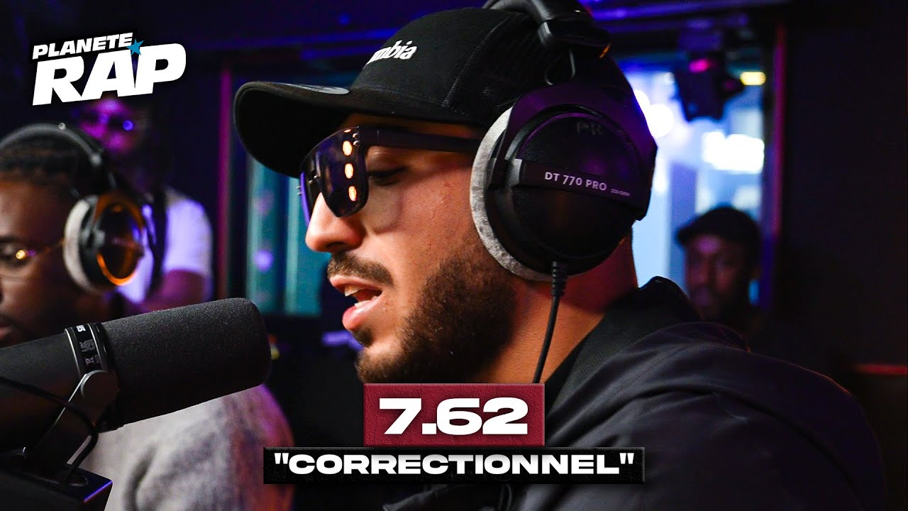 [EXCLU] 7.62 dévoile 'Correctionnel' sur Planète Rap, un nouveau titre intense
