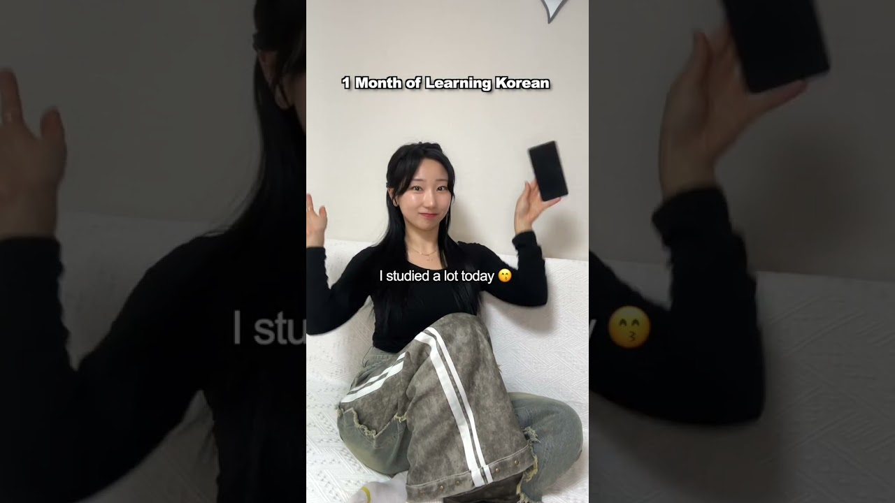 1 One Day of Korean Language Learning Experience