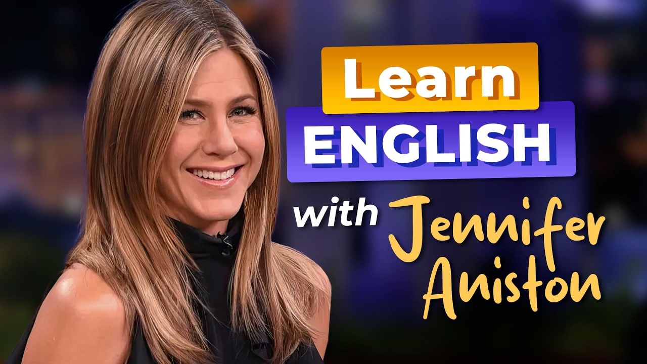 Jennifer Aniston Shares Funny Insights โ Learn English with Her Interview ๐ฌ