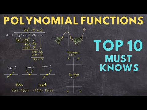 Polynomial Functions: Top 10 Essential Concepts and Properties
