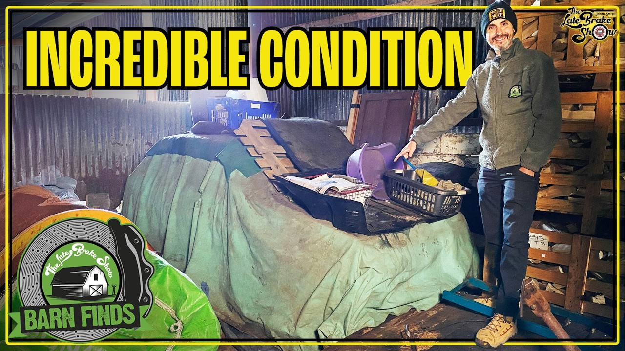 Genuine Barn Find Rare Fast Ford Lost for 20 Years - Will It Run?