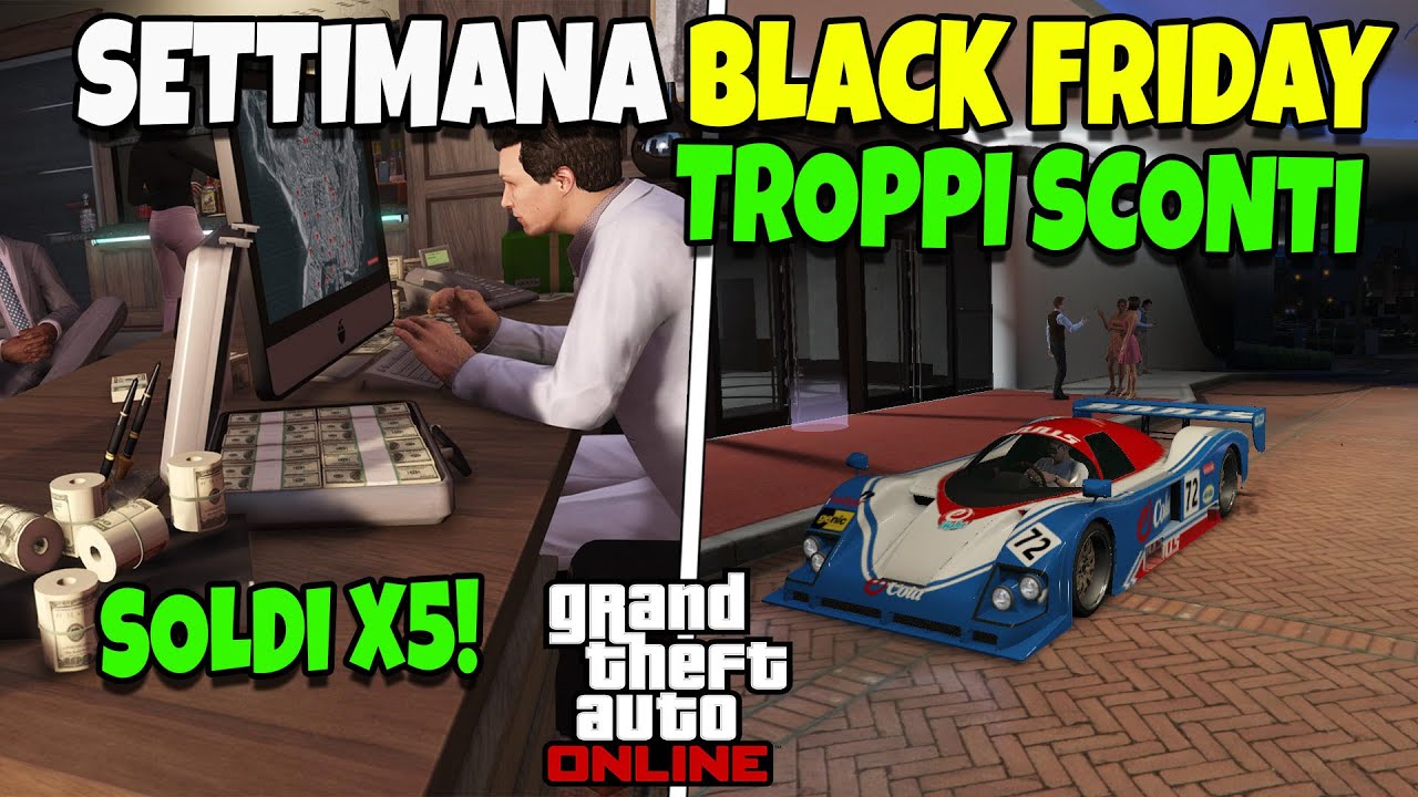 Black Friday Week in GTA Online: Money x5 & Big Discounts 💥