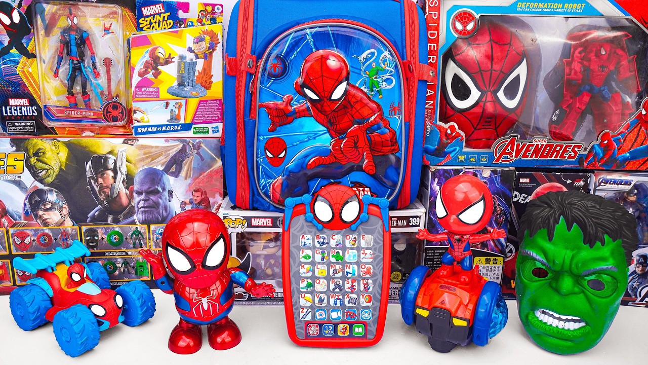 Spider-Man Toys Unboxing & Review 🕷️