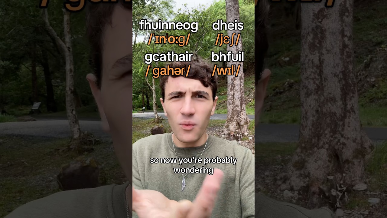 What’s the deal with Irish spelling?