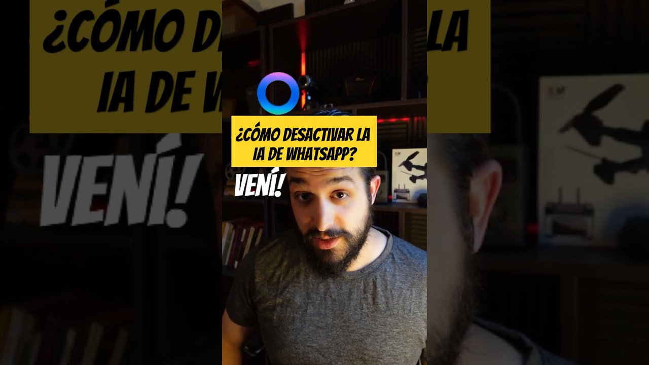 ¿Cómo desactivar Meta AI en WhatsApp? 🤔