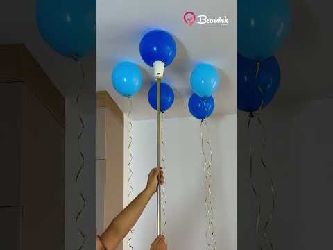 Ceiling balloon hack 🎈 #balloon #hacks #easy