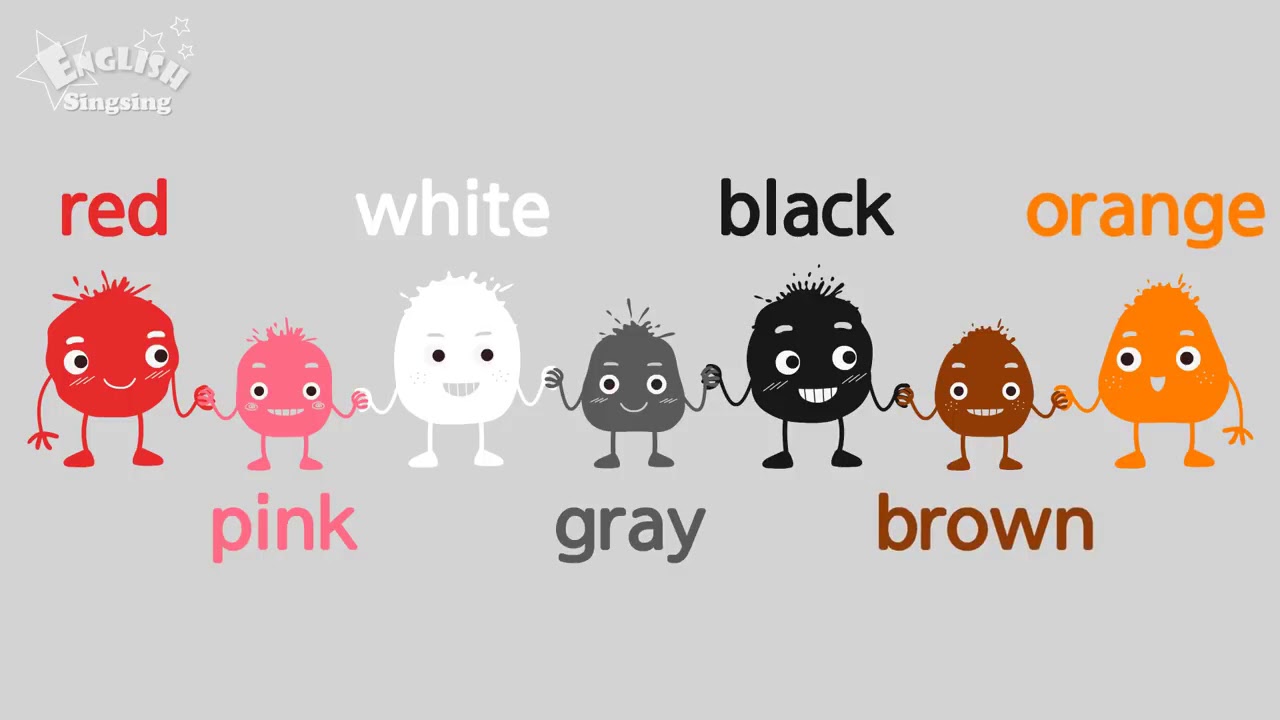 Цвета и смешивание цветов на английском