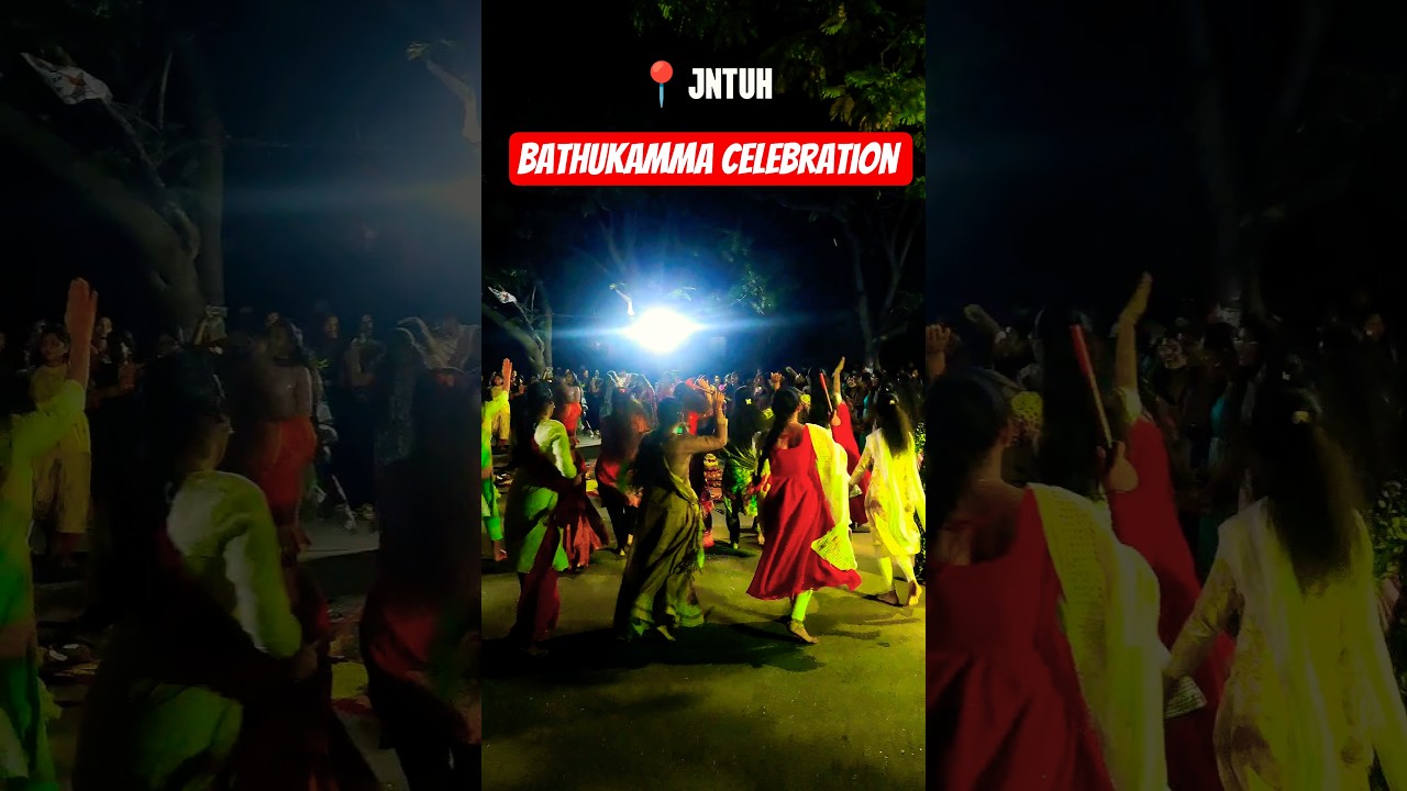 JNTUH Celebrates Bathukamma 2025 🎉