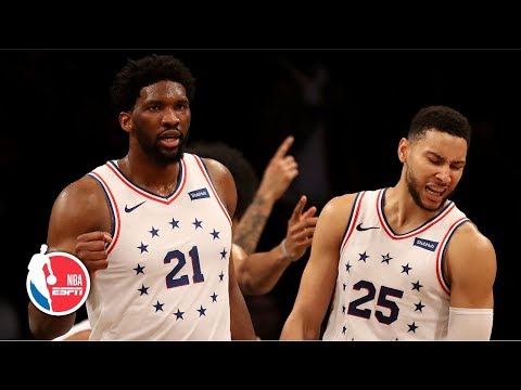 Joel Embiid, 76ers pull out dramatic victory vs. Nets in chippy Game 4 | NBA Highlights