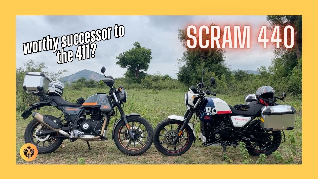 Royal Enfield SCRAM 440: A Worthy 411 Successor π