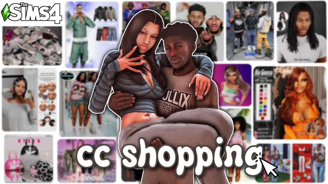 MASSIVE Sims 4 CC Haul ✨ Clothes, Hair & Furniture