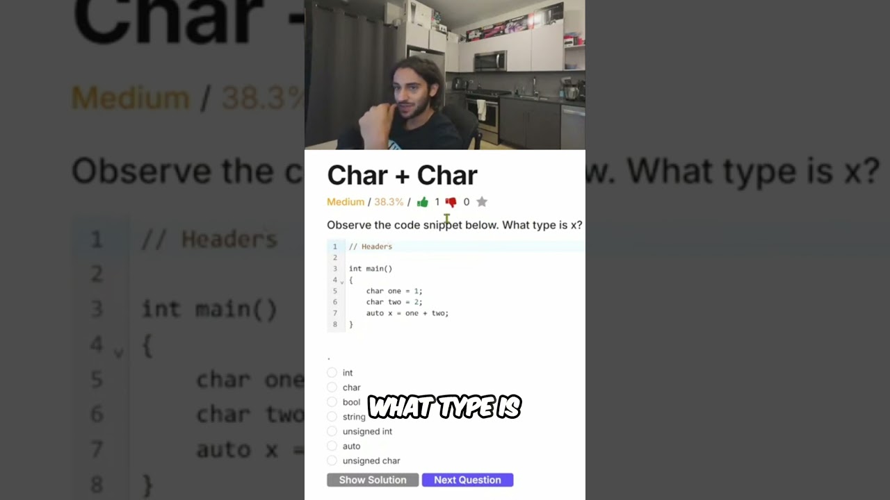 C++ Hobbyist Triumphs Over FAANG Developers in Char Arithmetic π§