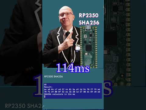 SHA256 on the Pico 2