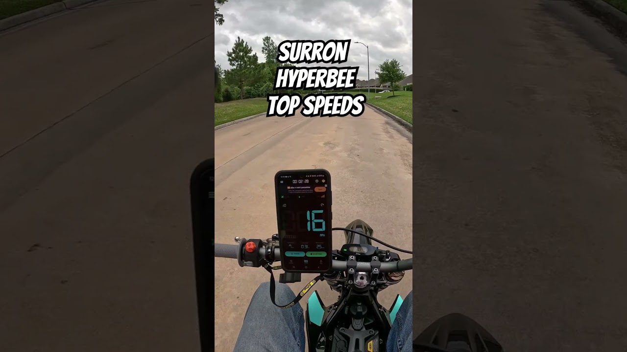 Is the HyperBee fast enough? Surron's new mini e-moto is pretty slick! #ebike #emoto