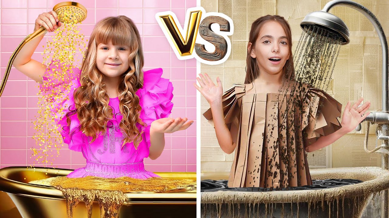 Rich vs Broke Princess Challenge & More Fun Adventures with Diana & Roma 👑