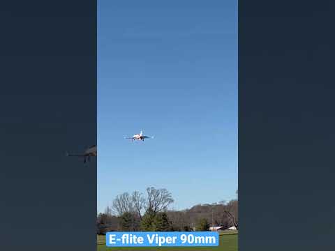E-flite Viper 90mm EDF Jet Take Off #aviation #rcplane #shorts #takeoff #jets