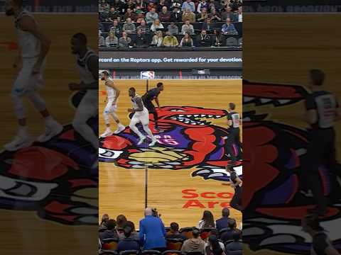 Raptors Nostalgic Throwback Court
