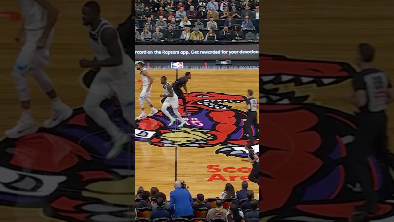 Raptors Nostalgic Throwback Court