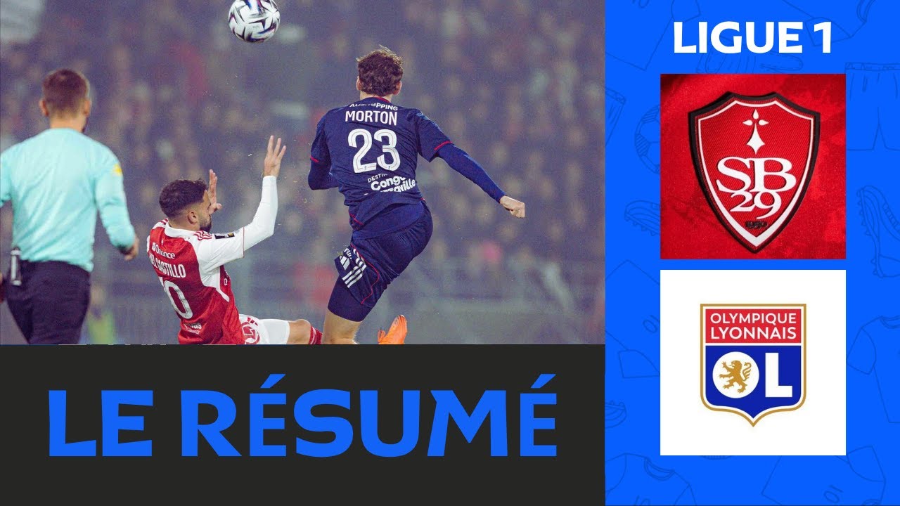 Brest Lyon 0-0 : Un Match Palpitant Malgré la Supériorité Numérique 🥅