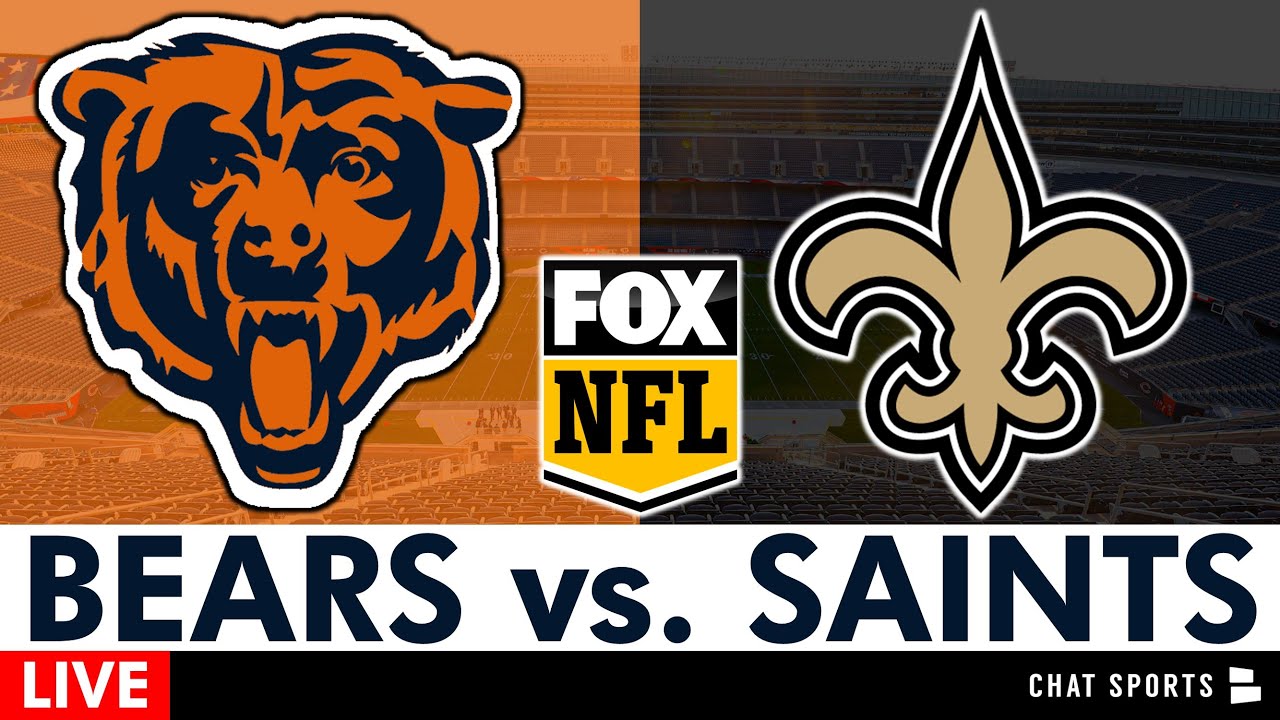 Bears vs. Saints Live Score & Updates | NFL Week 7 🏈