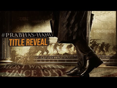 #PrabhasHanu Title Reveal | HBD Prabhas | Hanu Raghavapudi | Imanvi | JayaPrada | Vishal | EC