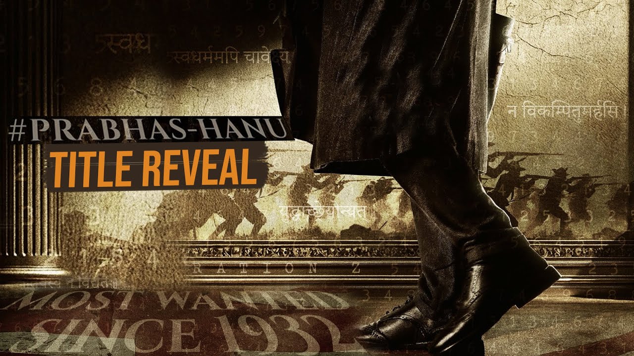 π¬ Prabhas & Hanu Raghavapudi's Exciting Title Reveal | Happy Birthday Prabhas!