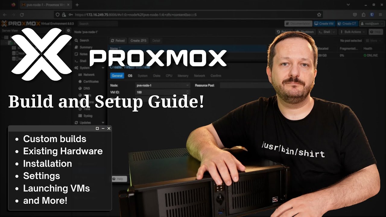Proxmox Beginner Guide: Setup & Get Started 🚀