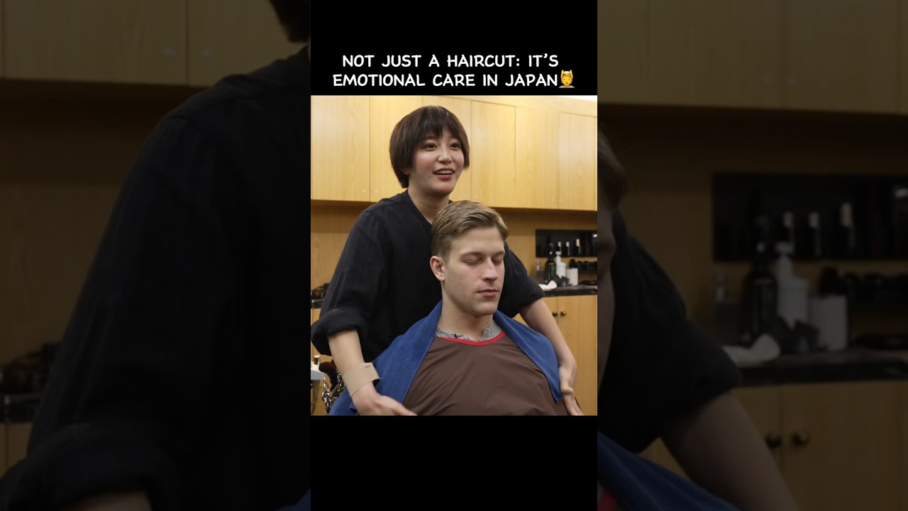 Why Japanese Barbershops Feel Like Therapy ✂️