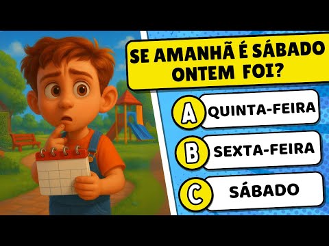💡 Você precisa saber responder essas perguntas de conhecimentos gerais! 🤓