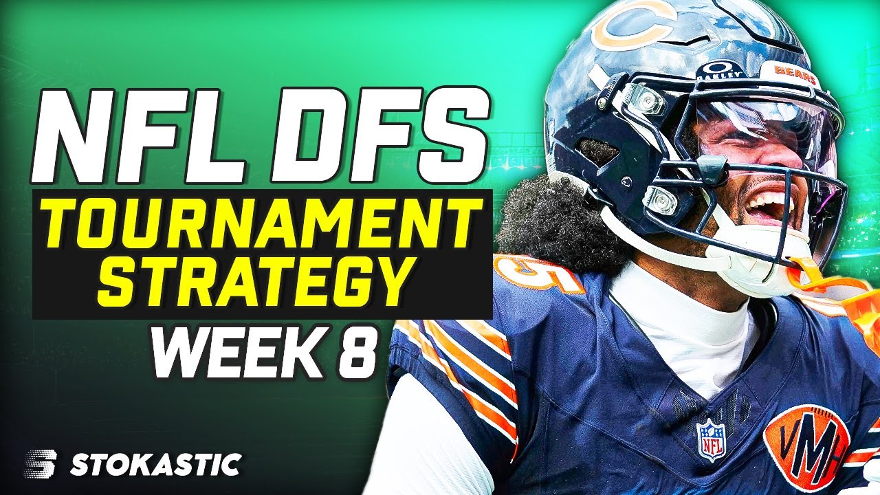 NFL DFS Sims Tournament Strategy Week 8 | NFL DFS Strategy