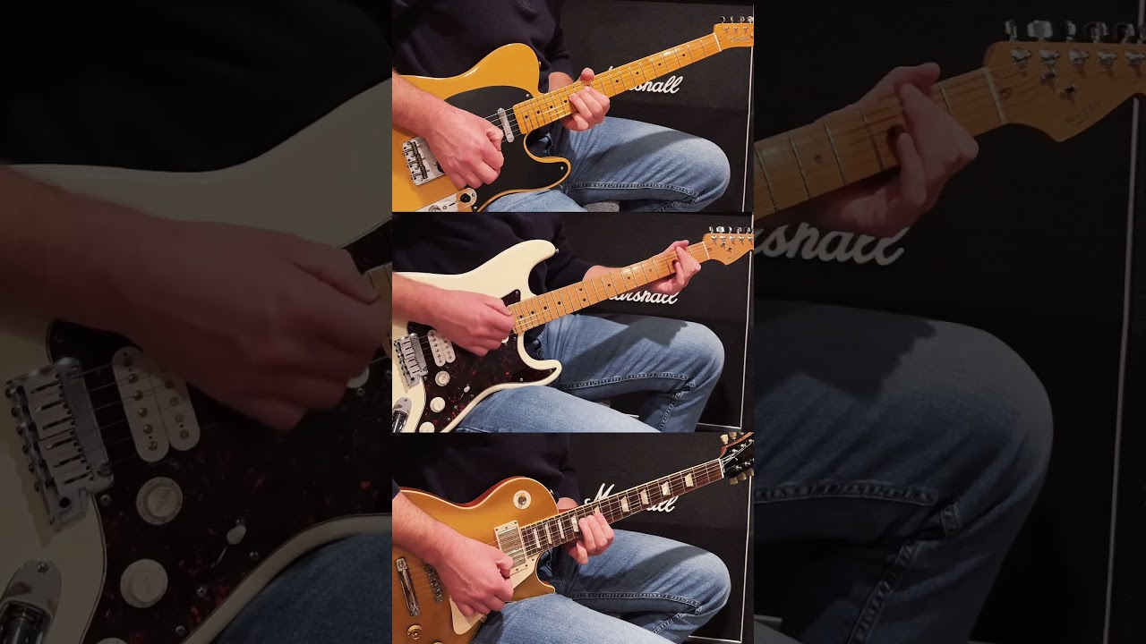 Fender Telecaster vs Stratocaster vs Gibson Les Paul - Which Guitar Delivers the Best Blues Sound?