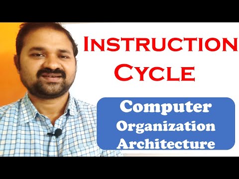 Instruction Cycle In Computer Organization || Architecture ||Flowchart|Register Transfer Fetch phase