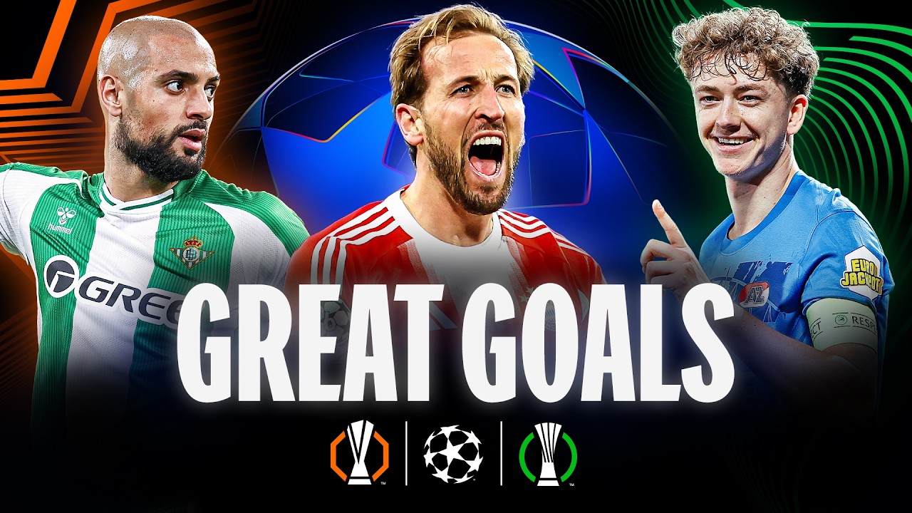 Top Goals in Europe This Week ⚽