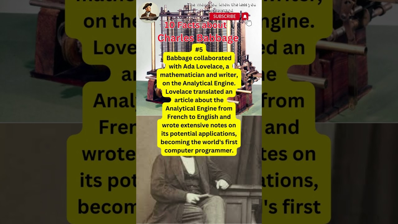 10 Discover 10 Fascinating Facts About Charles Babbage 🧮