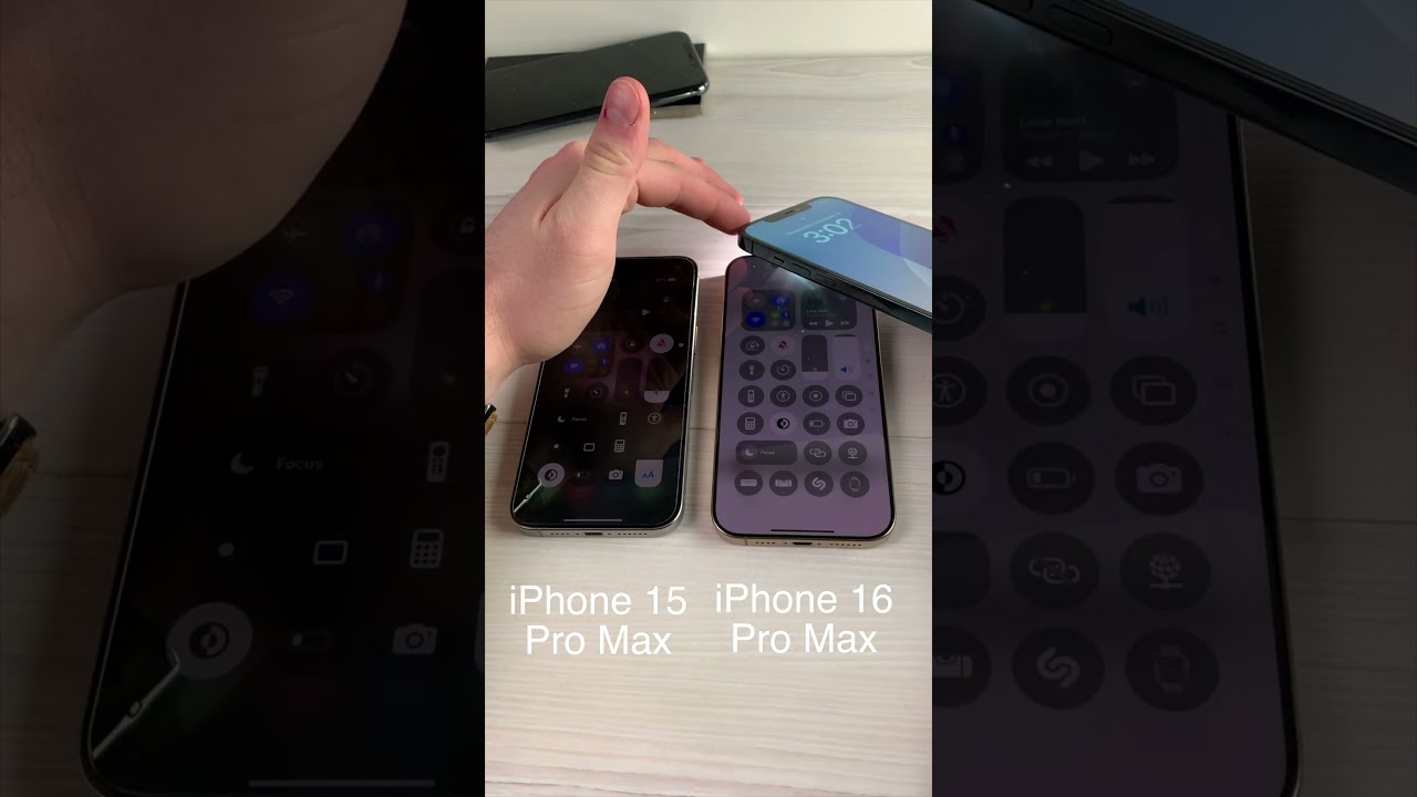 iPhone 16 vs 15 Pro Max: Brightness Test 📱