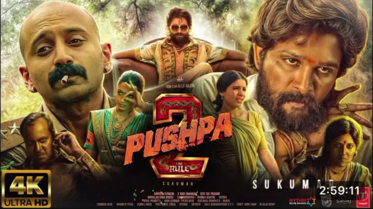 Pushpa 2 (2024) Hindi Dubbed Full Movie | Allu Arjun, Rashmika & Fahadh 🌟