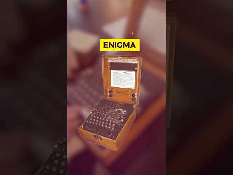 How was the Enigma Machine code broken? #techstories #youtubeshorts