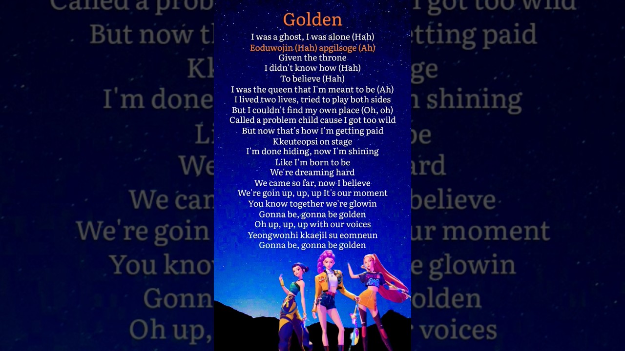 Huntrix - Golden Lyrics 🎶