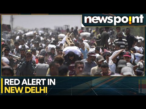 New Delhi Sizzles Under Heatwave; ‘Feels Like’ Temperature Hits 52°C, IMD Issues Red Alert | WION