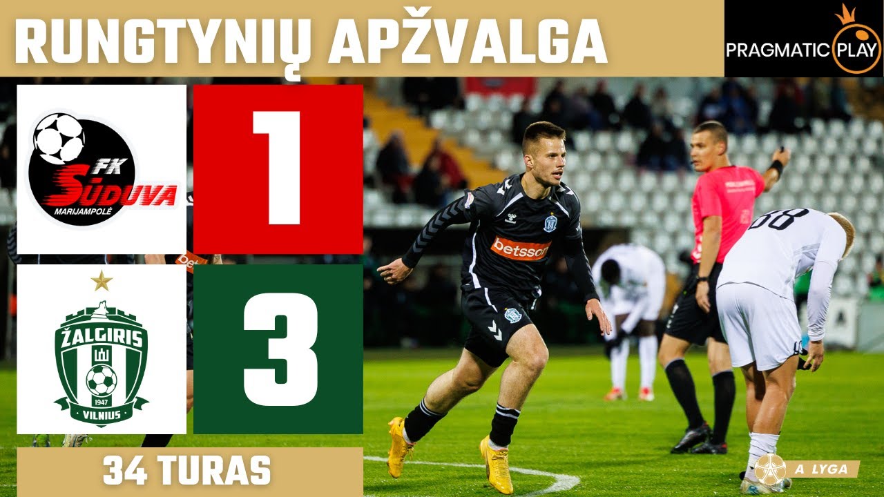34 Sūduva vs. Žalgiris 2025: Gyvasis A lygos Mačas ⚽