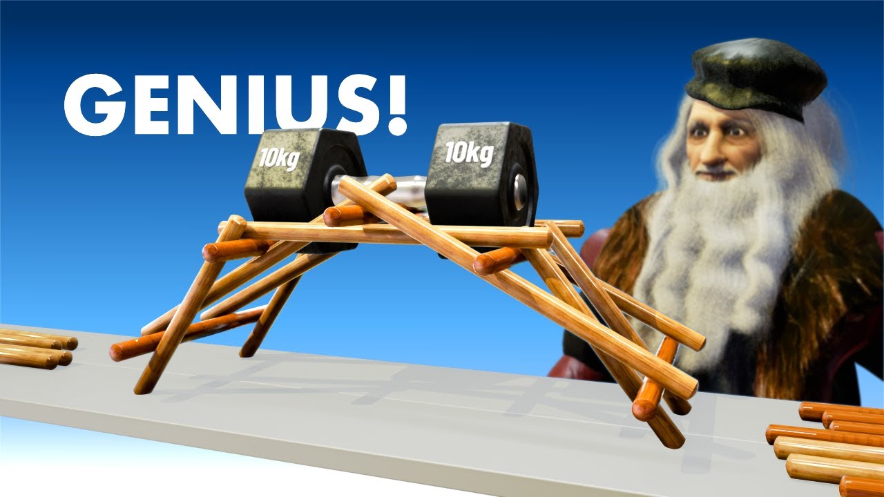Da Vinci’s Self-Supporting Bridge: The Magic of Engineering