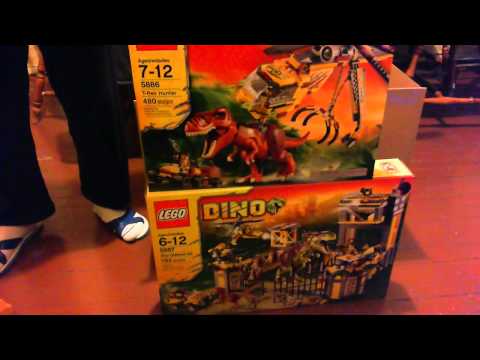 I got a package #63 Lego DINO 2012 SETS!!!!!!!!
