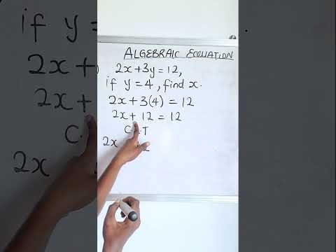 How to solve algebraic equations