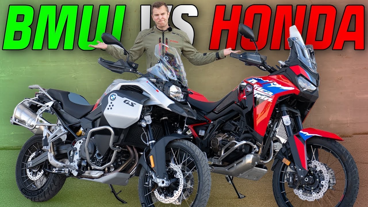 BMW F900GS Adventure 2024 vs Honda Africa Twin 2024