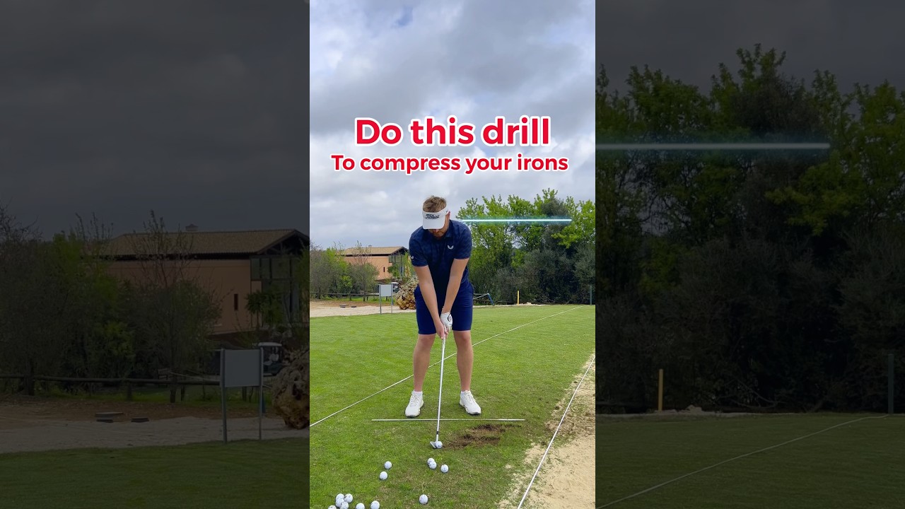 Do this drill to compress your irons | Golf