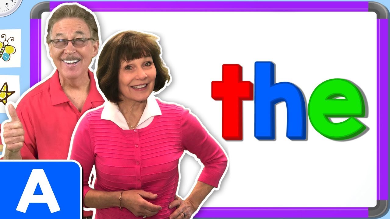 Jan Richardson & Jack Hartmann Teach Sight Word 'The' 📚