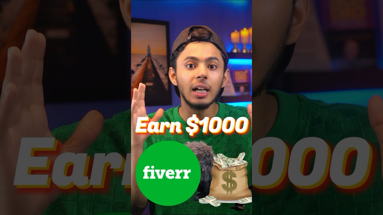 Earn $1000 on Fiverr with Free AI Logo Maker